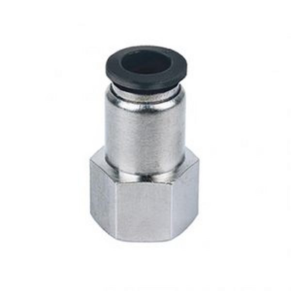 Conexão Reta Femea De 1/4" X 08mm Bsp